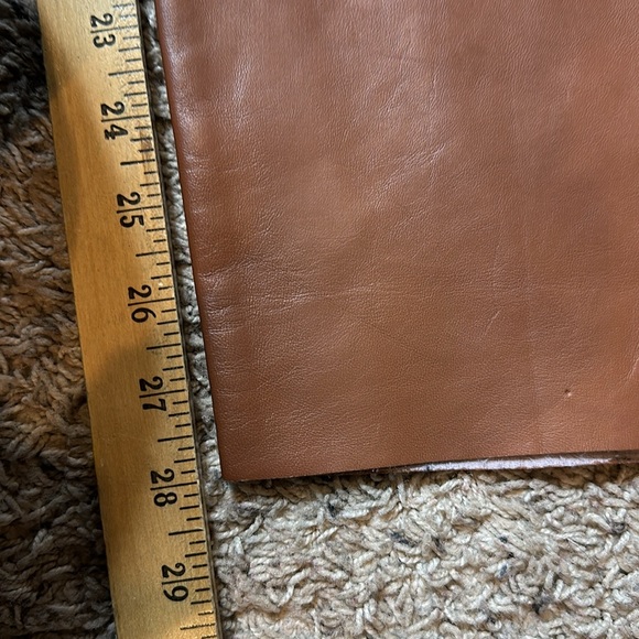 LAMARQUE Adeline Leather Pant Size 28 Tan NWT - Picture 13 of 13